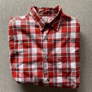 Wrangler Plaid Button Down